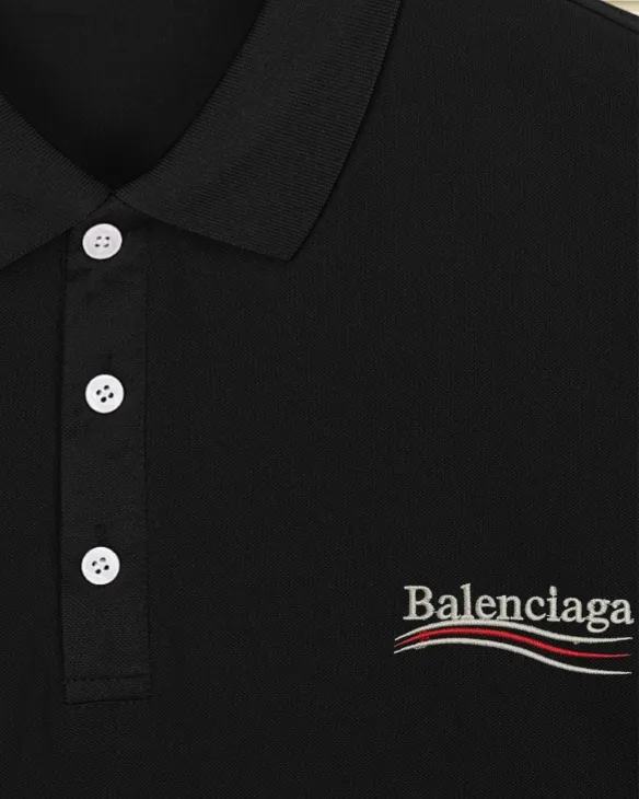 BALENCIAGA* Classic logo 🔥 POLO ✅ Quality ‼ ●100% ●50% 50% ● 200g ● ● 1：1 ● ●Size：M L XL XXL XXXL